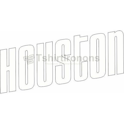 Houston Rockets T-shirts Iron On Transfers N1028